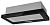 Встраиваемая вытяжка Weissgauff (Вайсгауф) TEL 600 Black Glass