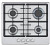Газовая варочная панель Bosch (Бош) PGP6B5O92R