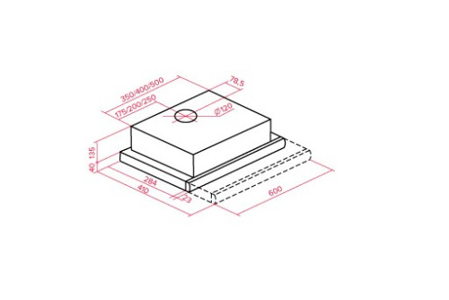 Вытяжка Teka (Тека) LS 60 WHITE/GLASS