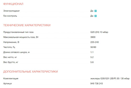 Газовая варочная панель Electrolux (Электролюкс) EGC3322NVK