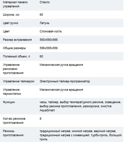 Электрический духовой шкаф Cata (Ката) MRA7108IV