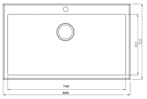 Кухонная мойка Seaman Eco Marino SMB-8051 Slam-shut
