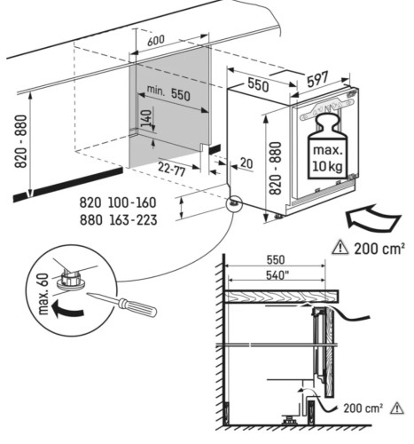 Встраиваемый холодильник Liebherr (Либхер) UIKP 1554