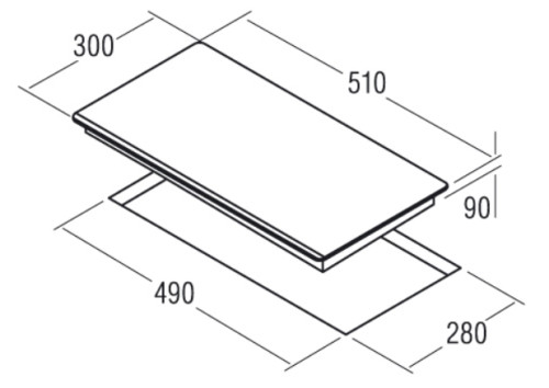 Газовая варочная панель Cata (Ката) LCI 302 BK