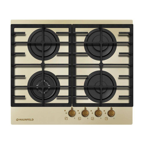 Газовая варочная панель MAUNFELD (Маунфилд) MGHG.64.17RIB + ВИДЕО О ТОВАРЕ