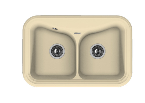 Кухонная мойка Florentina (Флорентина) Крит 780А, шампань