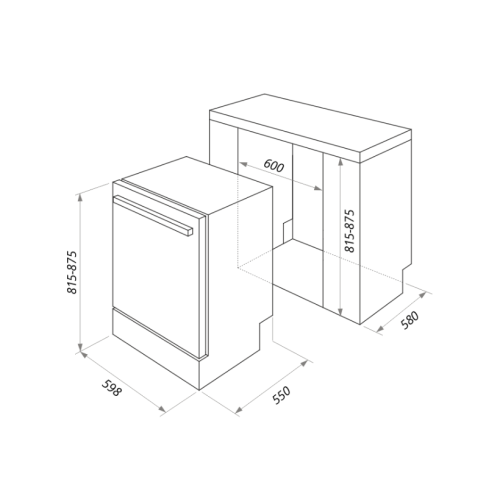 Встраиваемая посудомоечная машина MAUNFELD (Маунфилд) MLP 12B