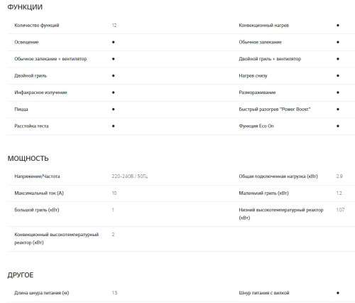 Электрический духовой шкаф LG (ЛДжи) WSEZM7225B1