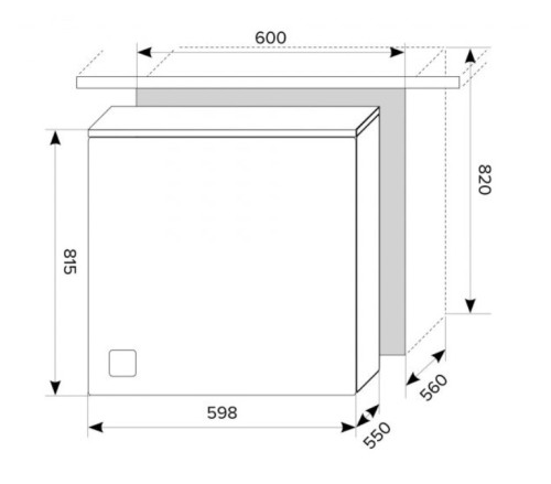Встраиваемая посудомоечная машина Lex (Лекс) PM 6073