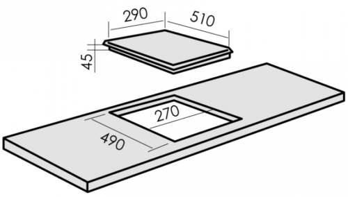 Электрическая варочная панель MBS PE-305BL