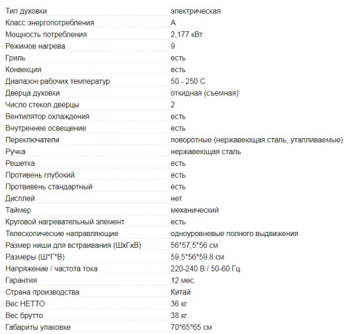 Электрический духовой шкаф AVEX (Авекс) HM 6081 B