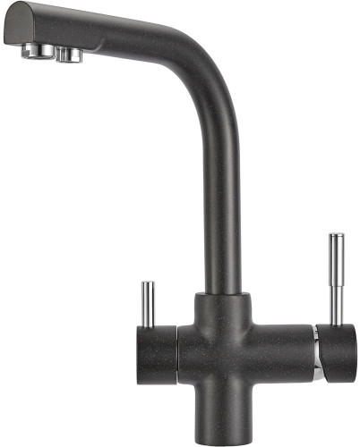 Смеситель для кухни Granula GR-2015 bl, черный