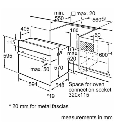 Электрический духовой шкаф Bosch (Бош) HBJ538ES0M