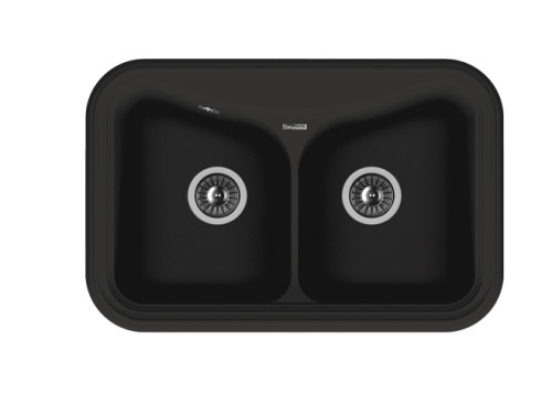 Кухонная мойка Florentina (Флорентина) Крит 780А, антрацит