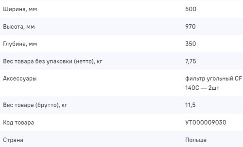 Вытяжка MAUNFELD (Маунфилд) BRIDGE Line 50
