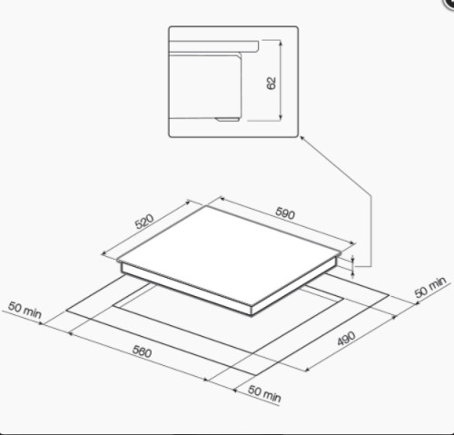 Индукционная варочная панель Graude (Грауде) IK 60.1 WF