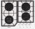 Газовая варочная панель GEFEST (Гефест) СВН 2232-01 К12