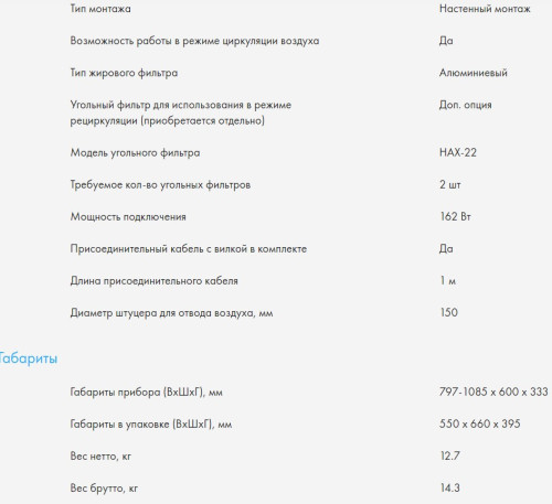 Вытяжка Haier (Хайер) HVX-W692GB