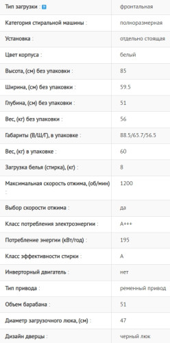 Стиральная машина Jacky's (Джекис) JW S0822B