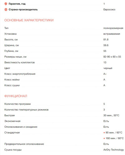 Встраиваемая посудомоечная машина Electrolux (Электролюкс) EEA17110L