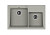 Кухонная мойка Florentina (Флорентина) Касси 780, грей