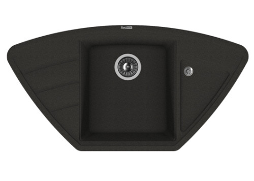 Кухонная мойка Florentina (Флорентина) Липси 980С, черный