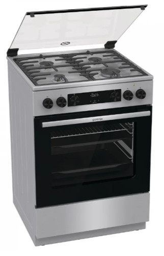 Комбинированная плита Gorenje (Горенье) GKS6C72XF