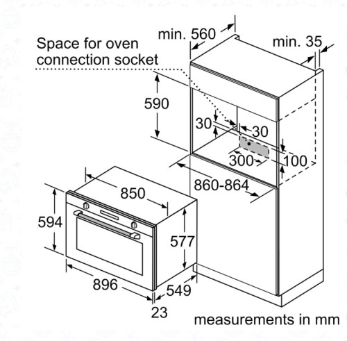 Газовый духовой шкаф Bosch (Бош) VGD553FB0
