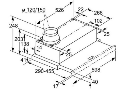 Вытяжка Bosch (Бош) Serie 4 DFM064W51