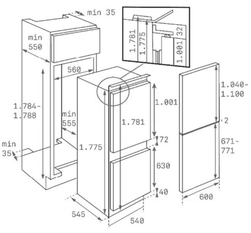 Встраиваемый холодильник Teka (Тека) CI3 320