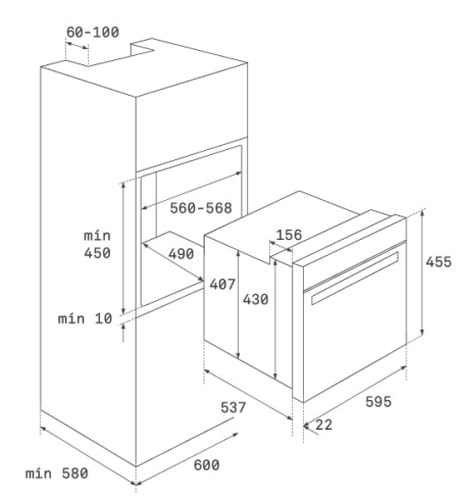 Электрический духовой шкаф Teka (Тека) HLC 840 E00