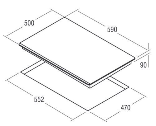 Газовая варочная панель Cata (Ката) GI 631 A