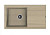 Кухонная мойка Florentina (Флорентина) Липси 860, песочный