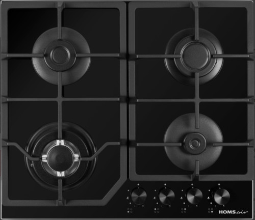 Газовая варочная панель HOMSair (ХОМСэйр) HGG643TGCBK
