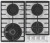 Газовая варочная панель Gorenje (Горенье) GTW641KR