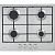 Газовая варочная панель Weissgauff (Вайсгауф) HG 604 X