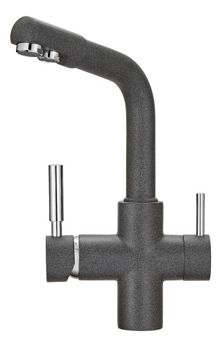 Смеситель для кухни Granula GR-2015 gr, графит