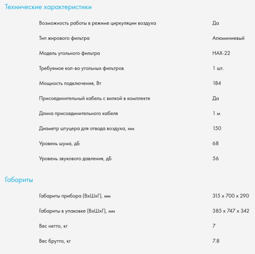 Встраиваемая вытяжка Haier (Хайер) HVX-BI772X