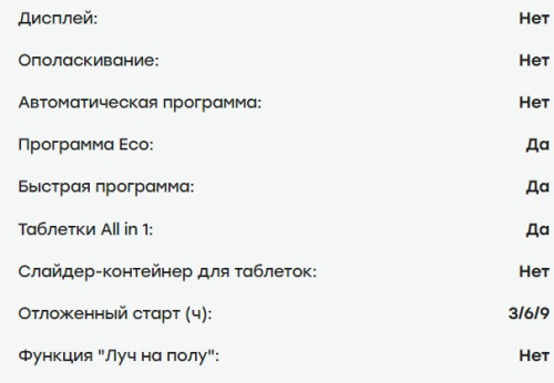 Встраиваемая посудомоечная машина Evelux (Эвелюкс) BD 4500