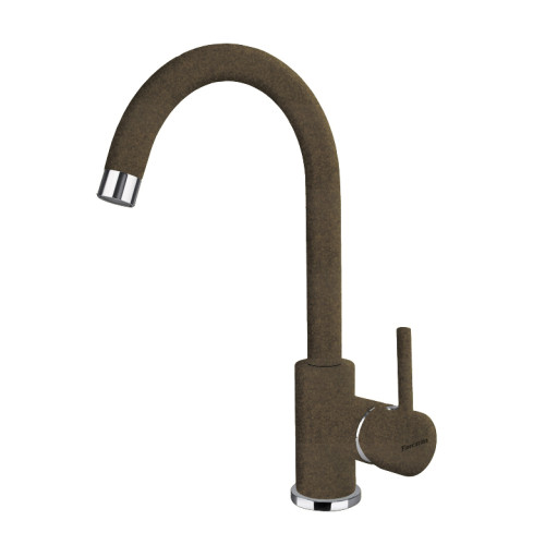 Смеситель для кухни Florentina Альфа AV, коричневый