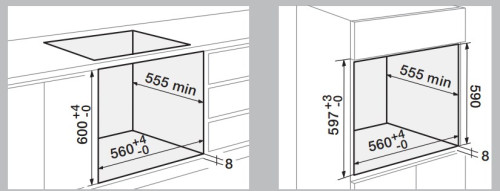 Электрический духовой шкаф Zigmund-Shtain (Зигмунд-Штайн) EN 252.611 W