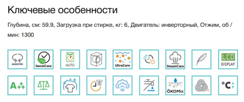 Стиральная машина Electrolux (Электролюкс) EW8TN3362E