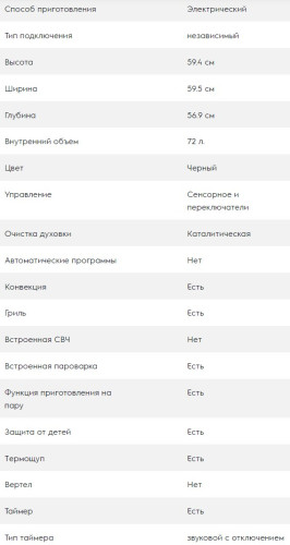 Электрический духовой шкаф Electrolux (Электролюкс) EOD5C71Z