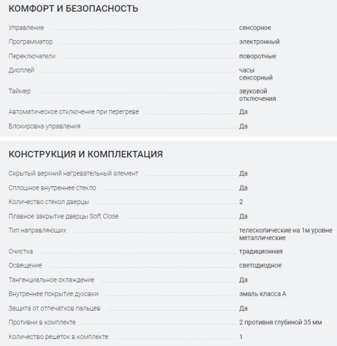 Электрический духовой шкаф Candy (Канди) FXE629VWX