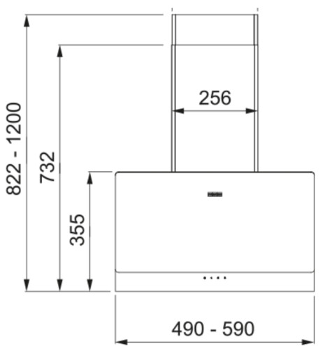 Вытяжка Franke (Франке) TEMPER 60 WH