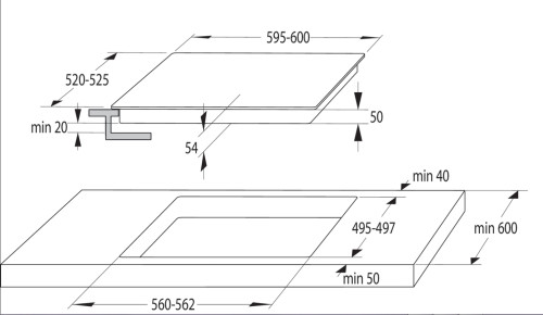 Индукционная варочная панель Gorenje (Горенье) IS646BG