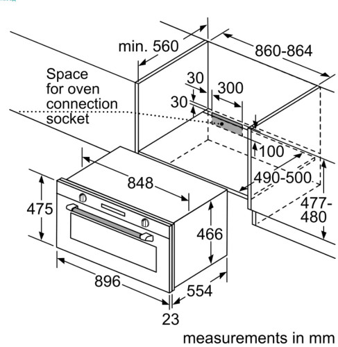 Электрический духовой шкаф Siemens (Сименс) VB011CBR0M