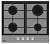 Газовая варочная панель Ardo (Ардо) GH64GTCS2