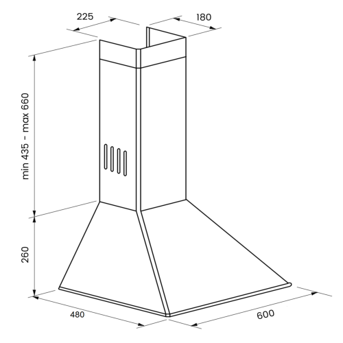 Вытяжка Kuppersberg (Купперсберг) ONDA 60 CB