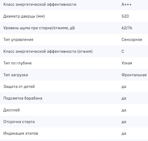 Стиральная машина MAUNFELD (Маунфилд) MFWM148WH03
